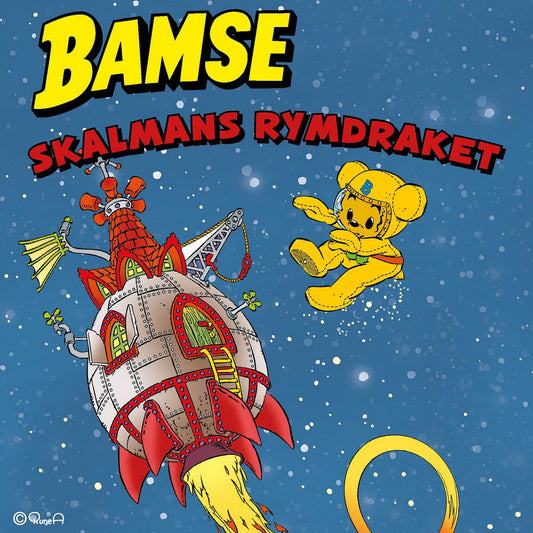 Lätt att läsa. Skalmans rymdraket – Ljudbok