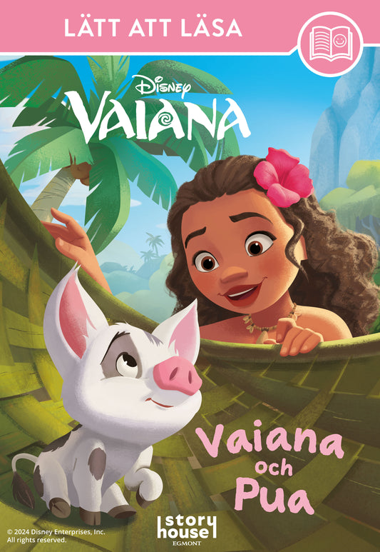 Lätt att läsa. Vaiana och Pua – E-bok