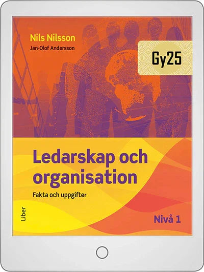 Ledarskap och organisation nivå 1 Fakta och uppgifter Onlinebok