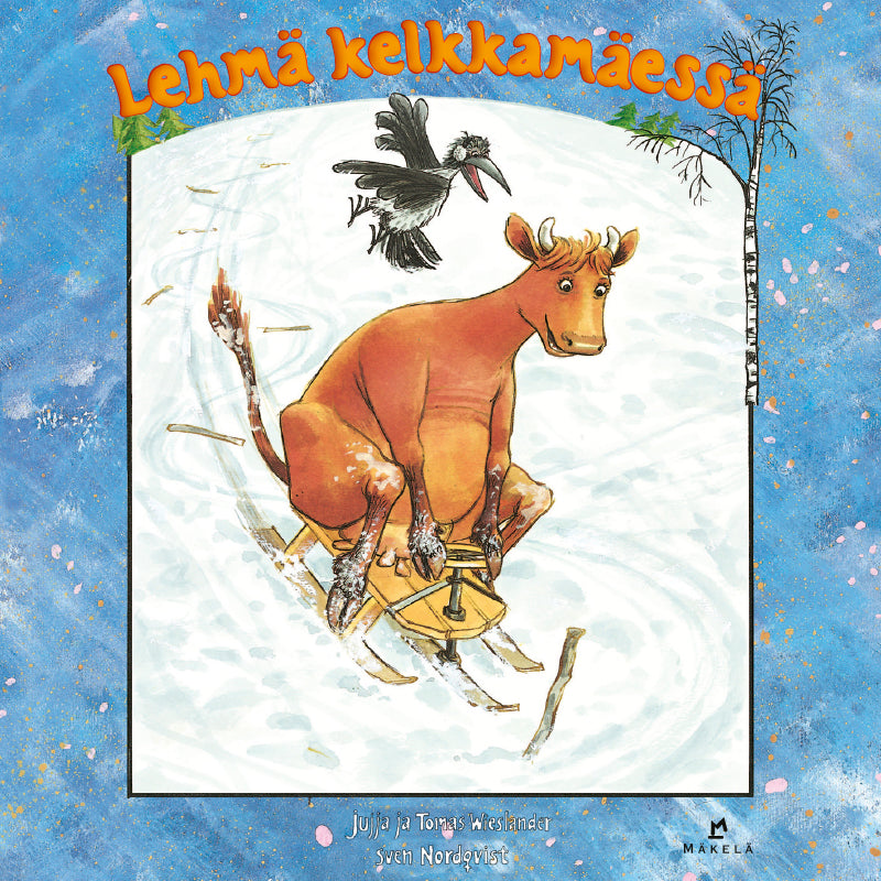 Lehmä kelkkamäessä – Ljudbok