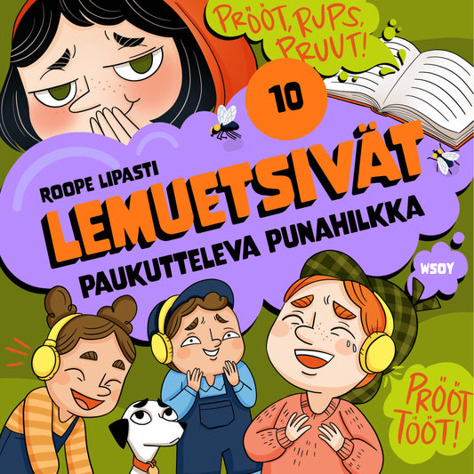 Lemuetsivät 10: Paukutteleva Punahilkka – Ljudbok