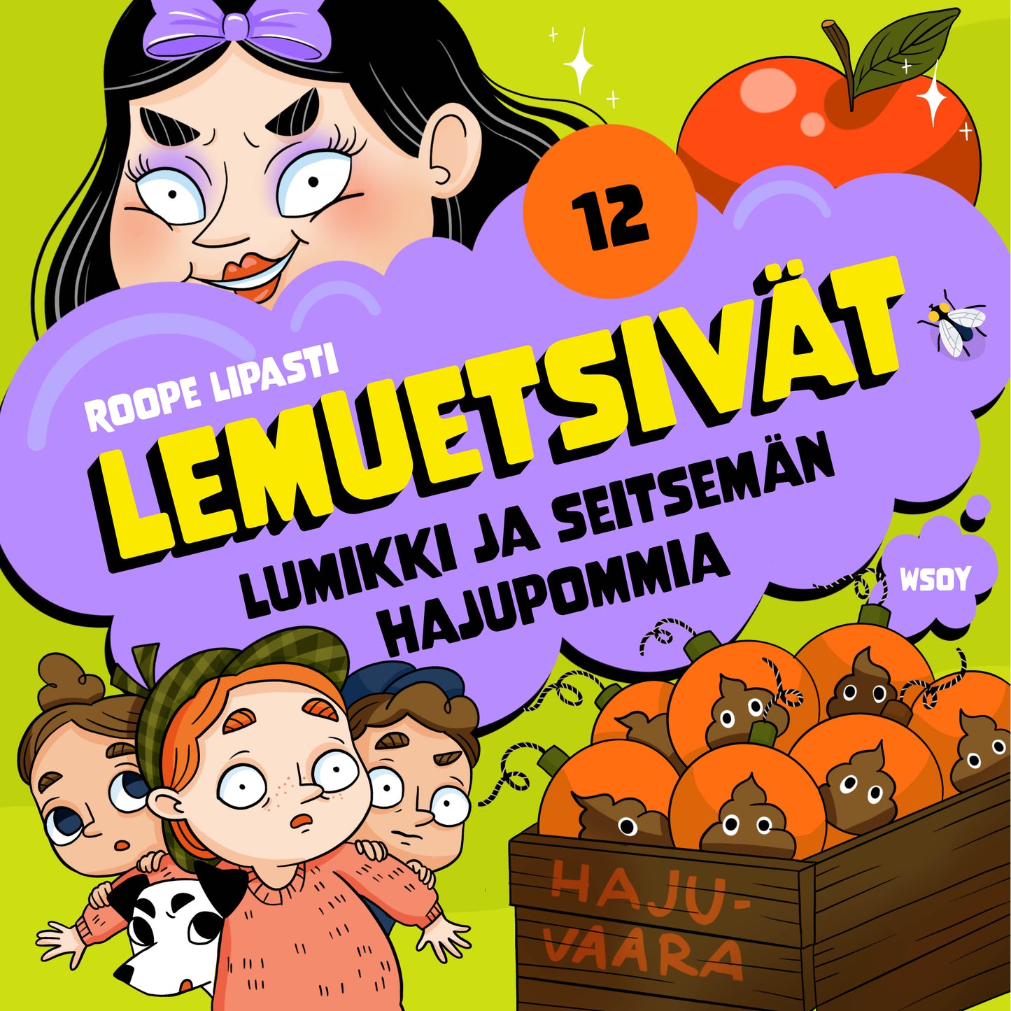 Lemuetsivät 12: Lumikki ja seitsemän hajupommia – Ljudbok