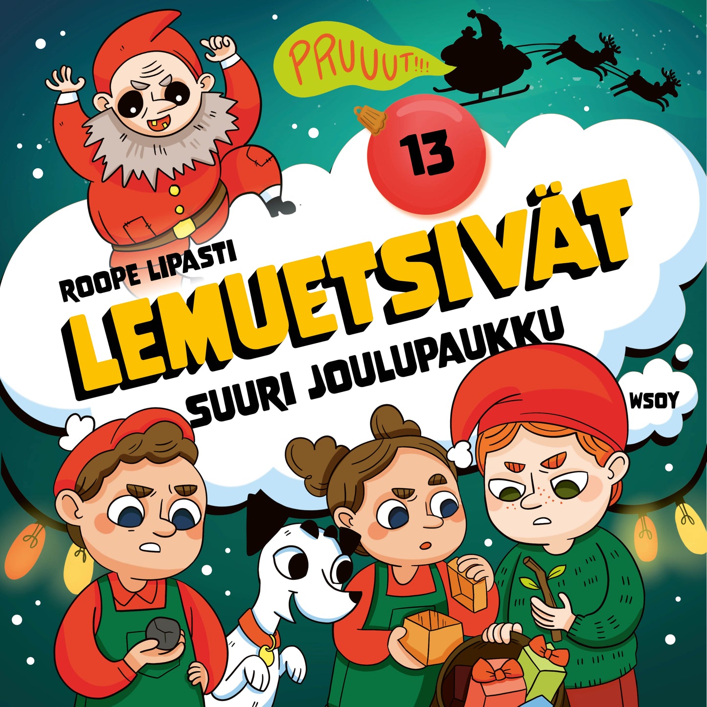 Lemuetsivät 13: Suuri joulupaukku – Ljudbok