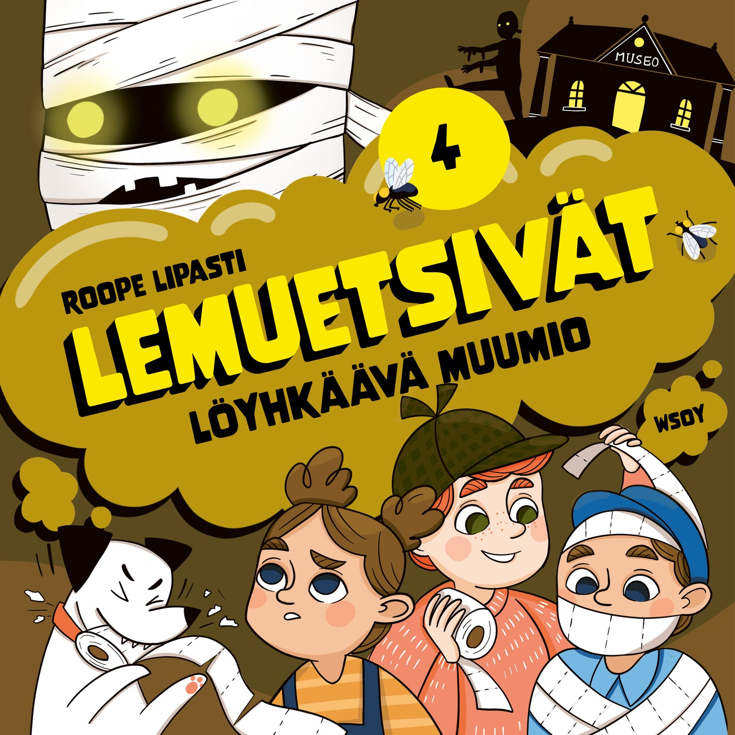 Lemuetsivät 4: Löyhkäävä muumio – Ljudbok