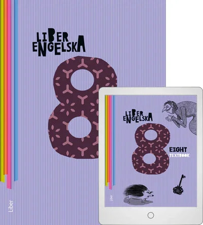 Liber Engelska 8 Workbook med Digital (elevlicens)
