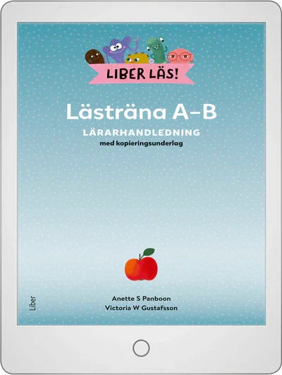 Liber Läs Lästräna A-B Digital (lärarlicens)