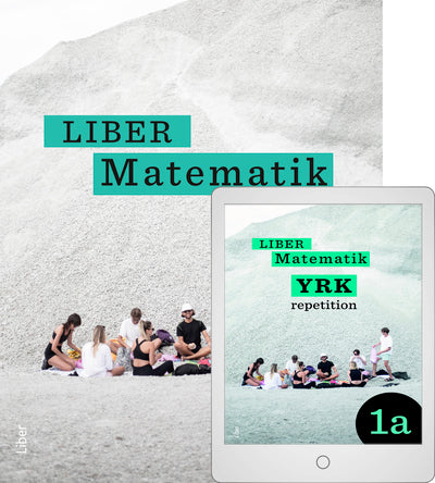 Liber Matematik 1a bok med Digital (elevlicens)