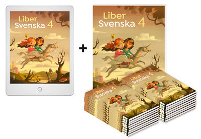 Liber Svenska 4 Grundbok Klasspaket 30 elever