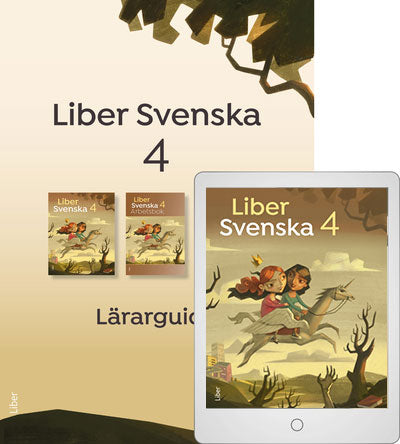 Liber Svenska 4 Lärarguide med Digital (lärarlicens)