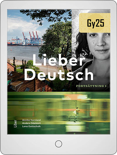 Lieber Deutsch Fortsättning 1 Digital (elevlicens)