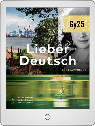Lieber Deutsch Fortsättning 1 Digital (lärarlicens)