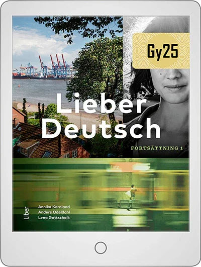Lieber Deutsch Fortsättning 1 Digital (lärarlicens)
