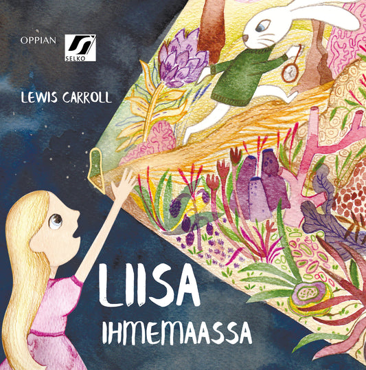 Liisa Ihmemaassa (selkokirja) – Ljudbok