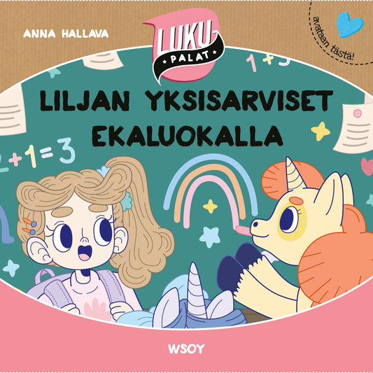 Liljan yksisarviset ekaluokalla – Ljudbok