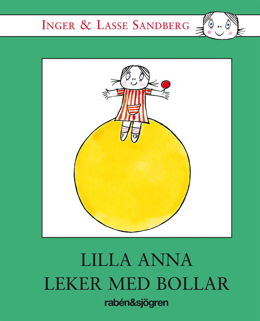 Lilla Anna leker med bollar – E-bok