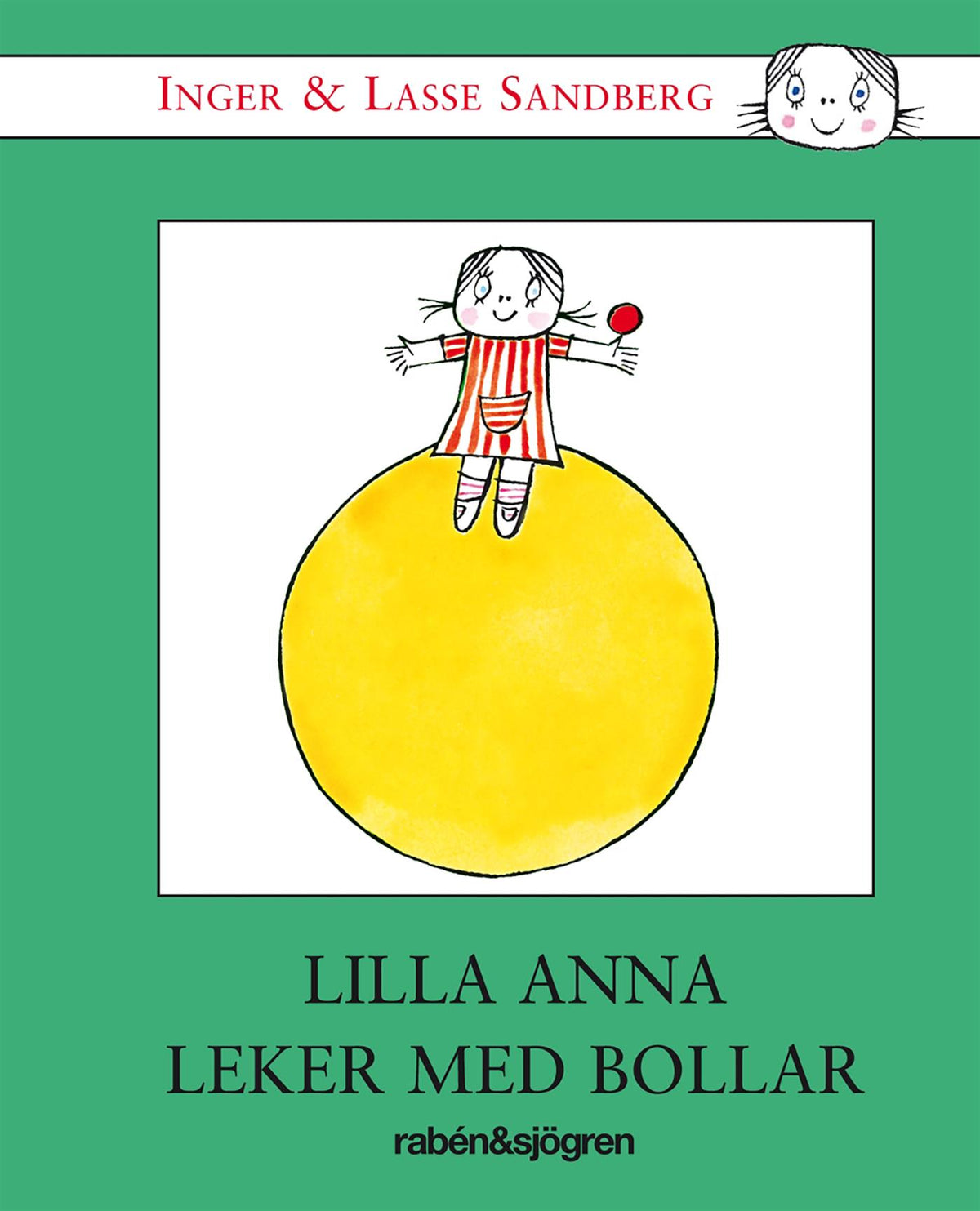 Lilla Anna leker med bollar – E-bok