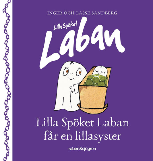 Lilla spöket Laban får en lillasyster – E-bok