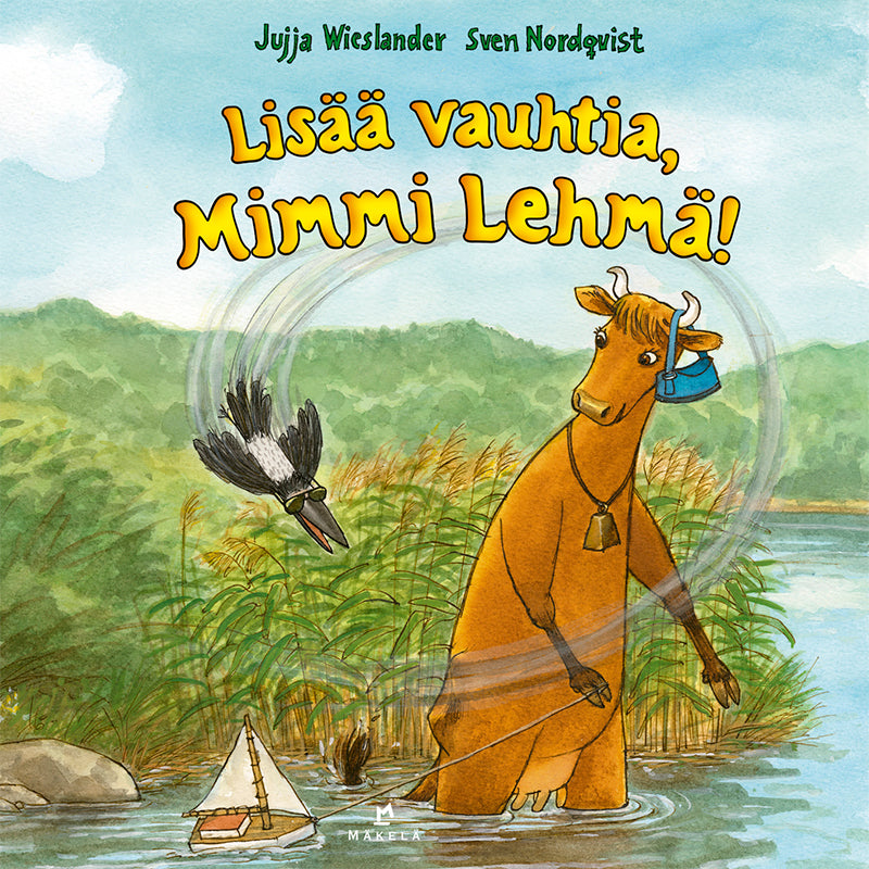 Lisää vauhtia, Mimmi Lehmä! – Ljudbok