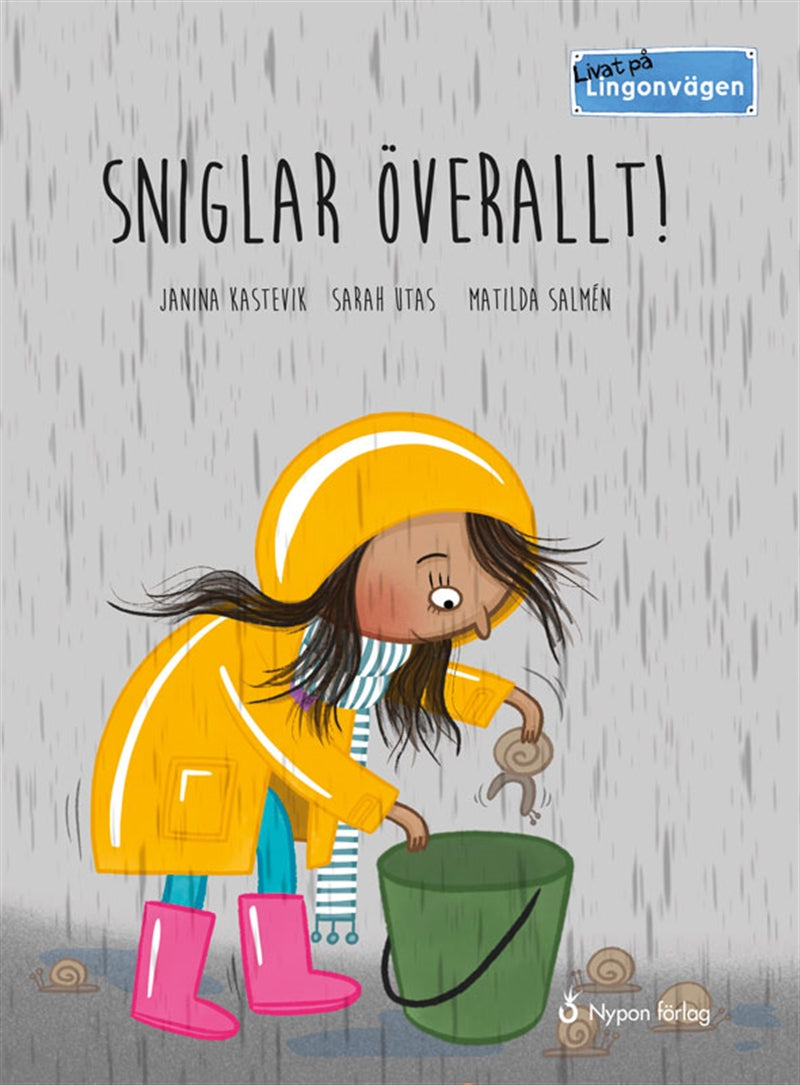 Livat på Lingonvägen. Sniglar överallt! – Ljudbok
