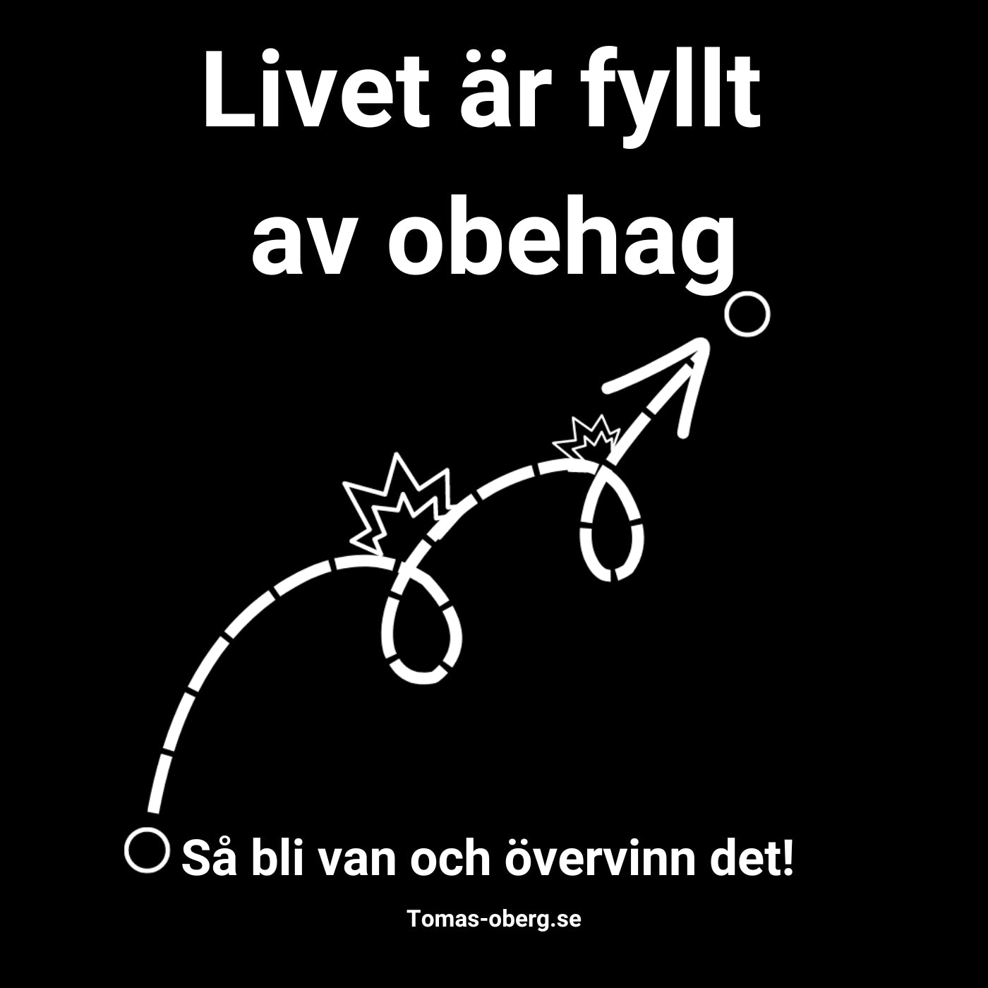 Livet är fyllt av ?obehag? så bli van och övervinn det! ? – Ljudbok