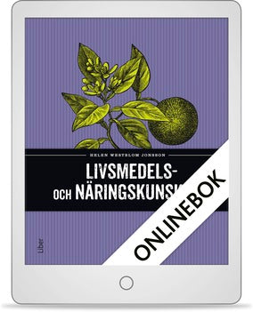 Livsmedels- och näringskunskap Onlinebok (12 mån)