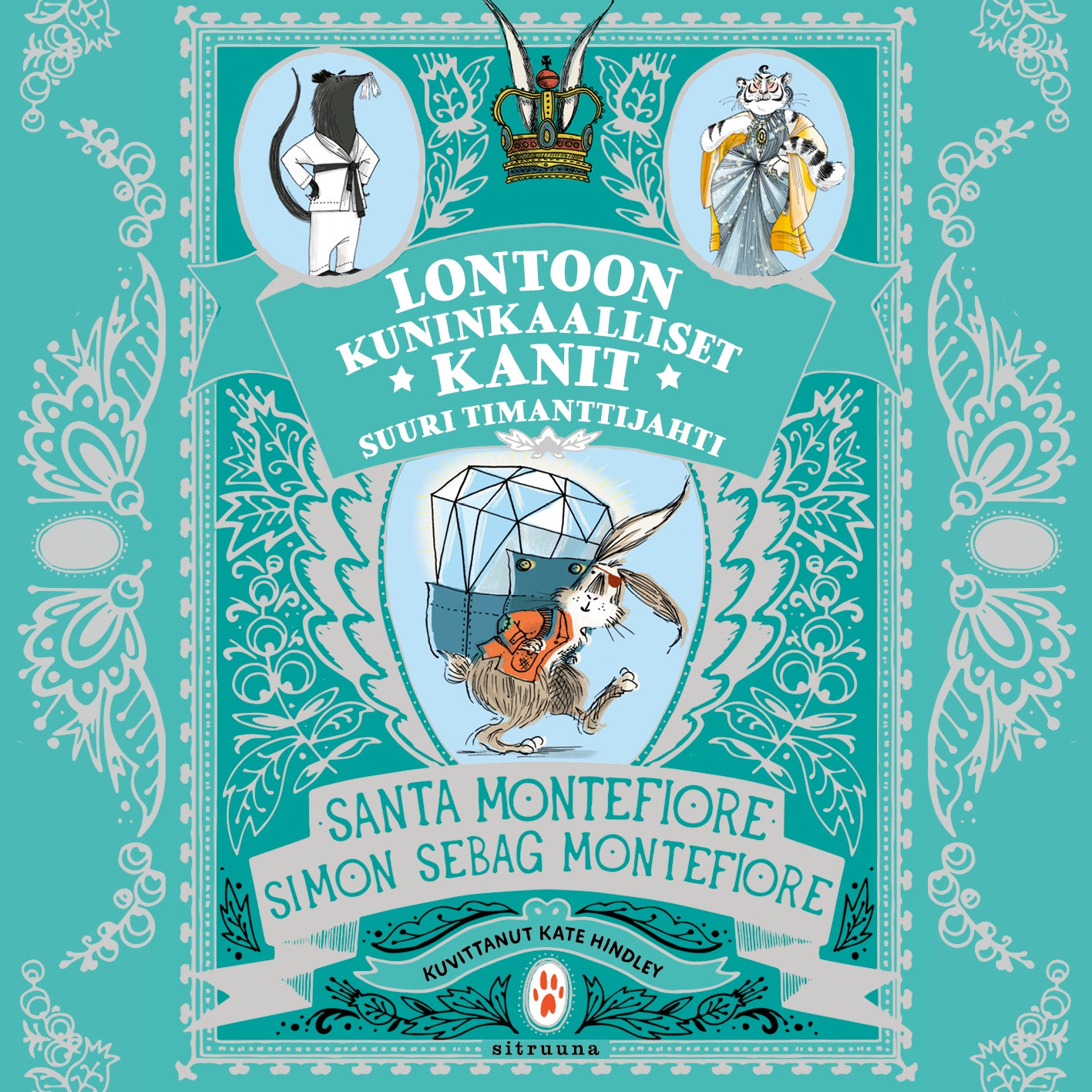 Lontoon kuninkaalliset kanit - Suuri timanttijahti – Ljudbok