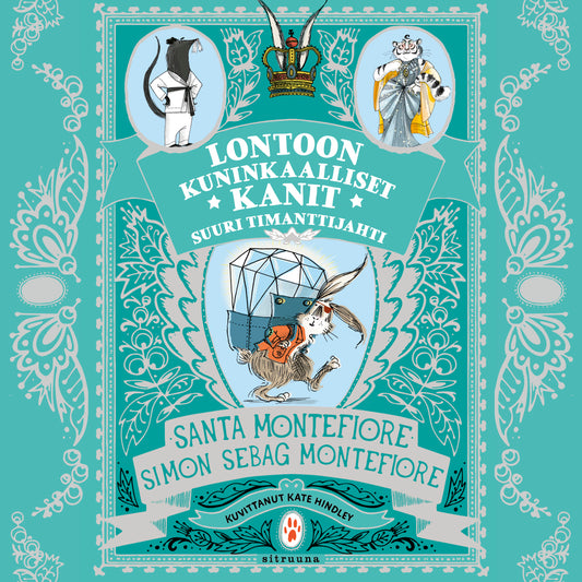 Lontoon kuninkaalliset kanit - Suuri timanttijahti – Ljudbok