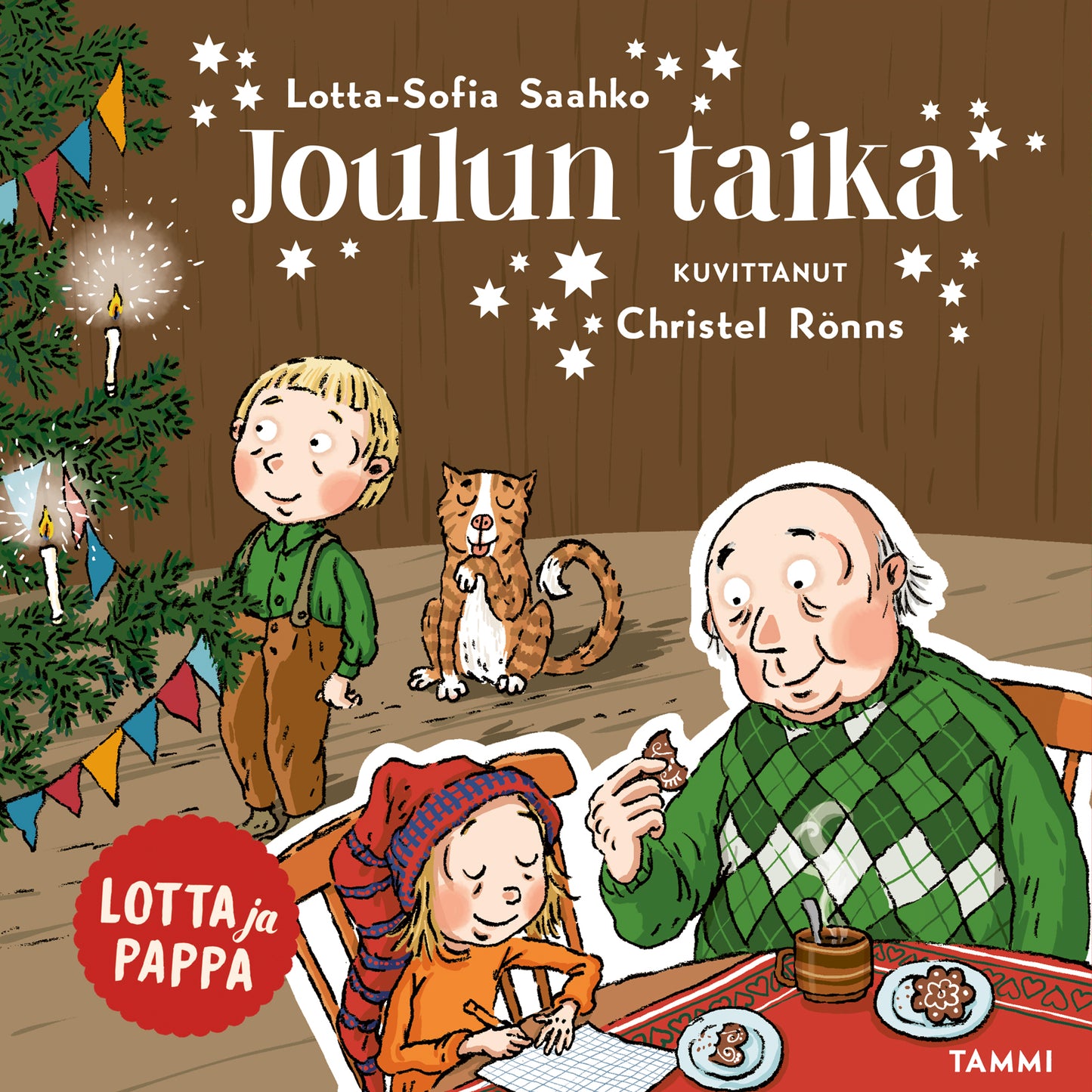 Lotta ja pappa. Joulun taika – Ljudbok