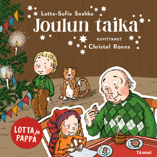 Lotta ja pappa. Joulun taika – Ljudbok