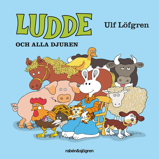 Ludde och alla djuren – E-bok