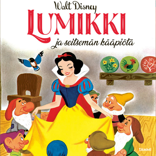 Lumikki ja seitsemän kääpiötä  – Ljudbok