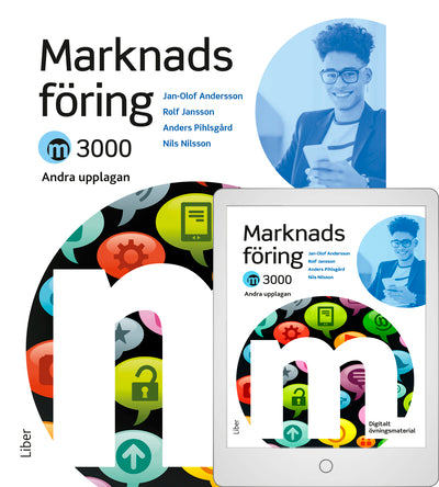 M3000 Marknadsföring Faktabok med Digitalt övningsmaterial