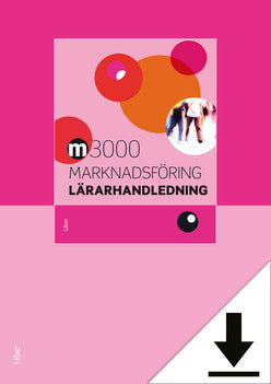 M3000 Marknadsföring Lärarhandledning (nedladdningsbar)