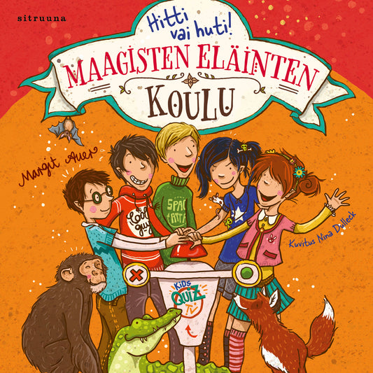 Maagisten eläinten koulu 5 - Hitti vai huti! – Ljudbok