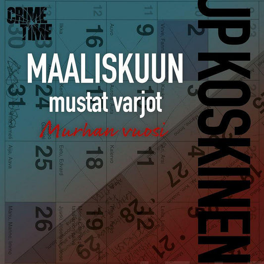 Maaliskuun mustat varjot – Ljudbok
