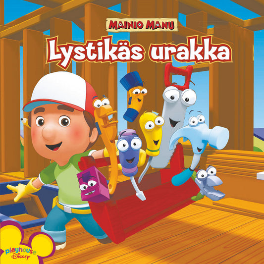 Mainio Manu. Lystikäs urakka – Ljudbok