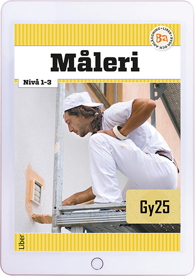 Måleri nivå 1-3 Digital (lärarlicens)