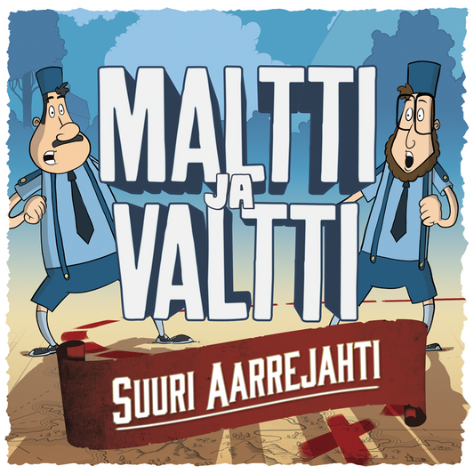 Maltti ja Valtti - Suuri aarrejahti – Ljudbok