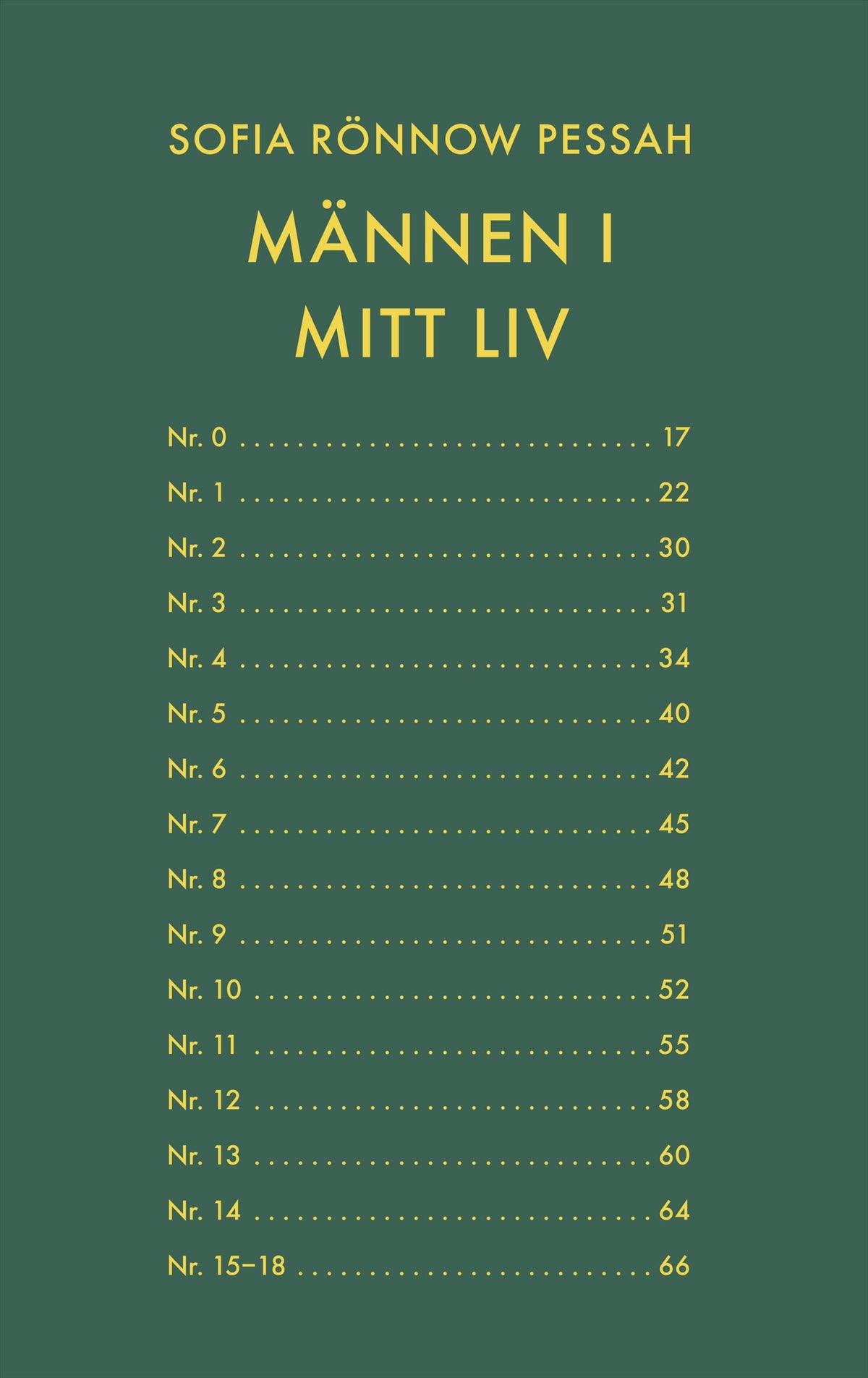 Männen i mitt liv – E-bok
