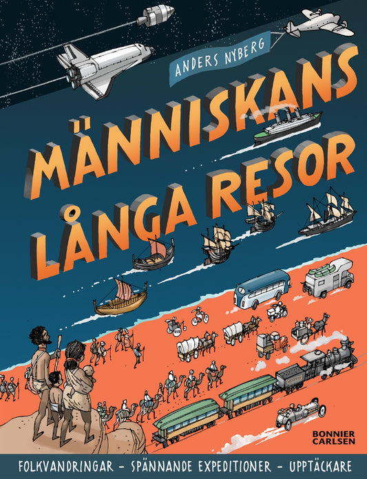 Människans långa resor – E-bok