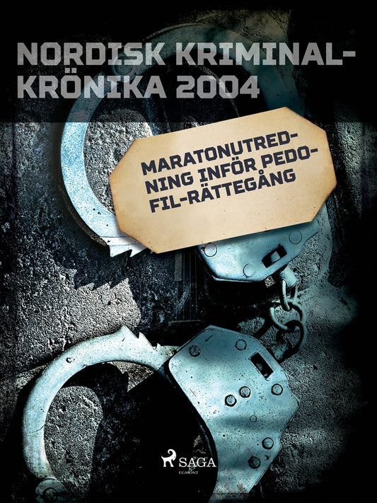 Maratonutredning inför pedofil-rättegång – E-bok