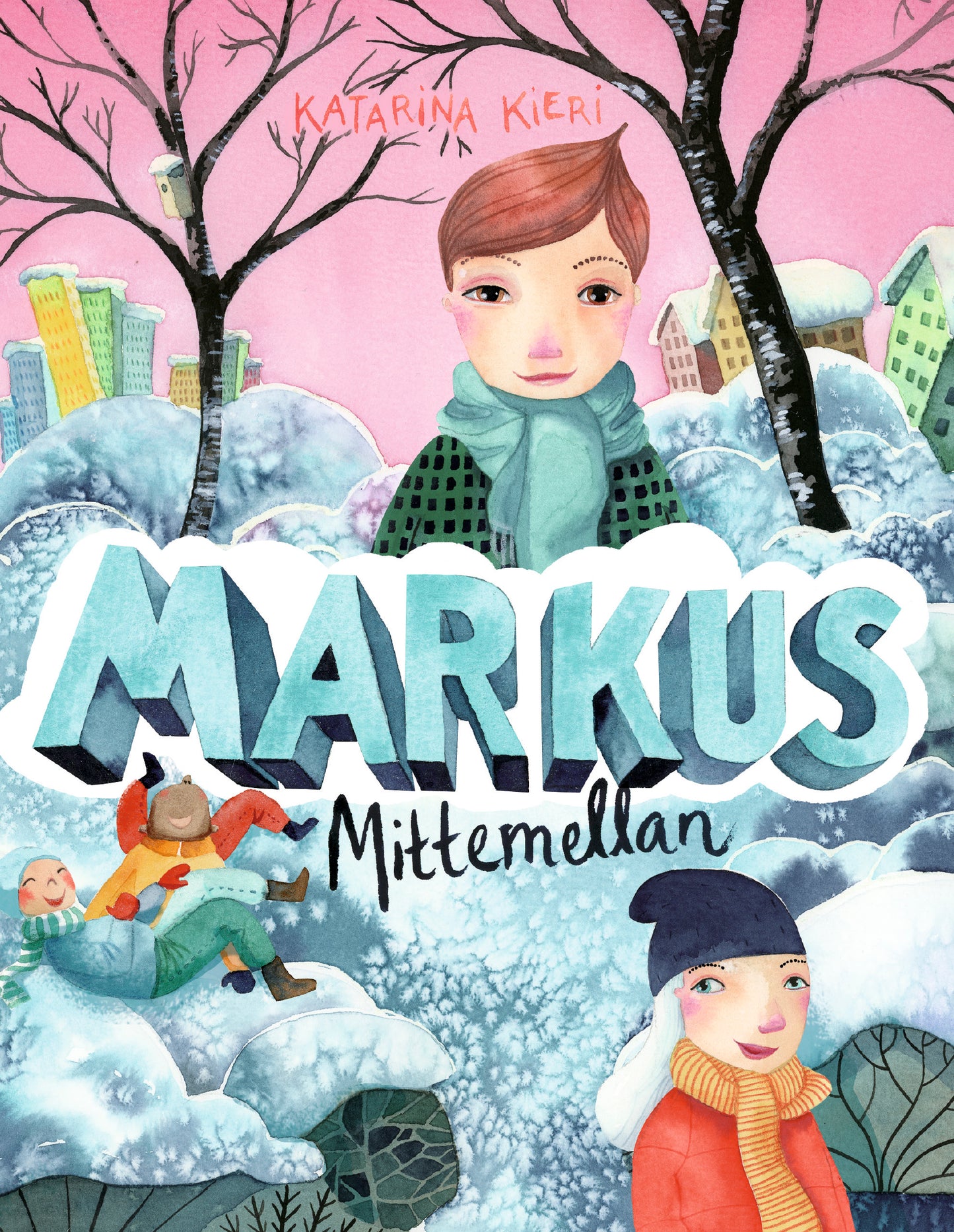 Markus mitt emellan – E-bok