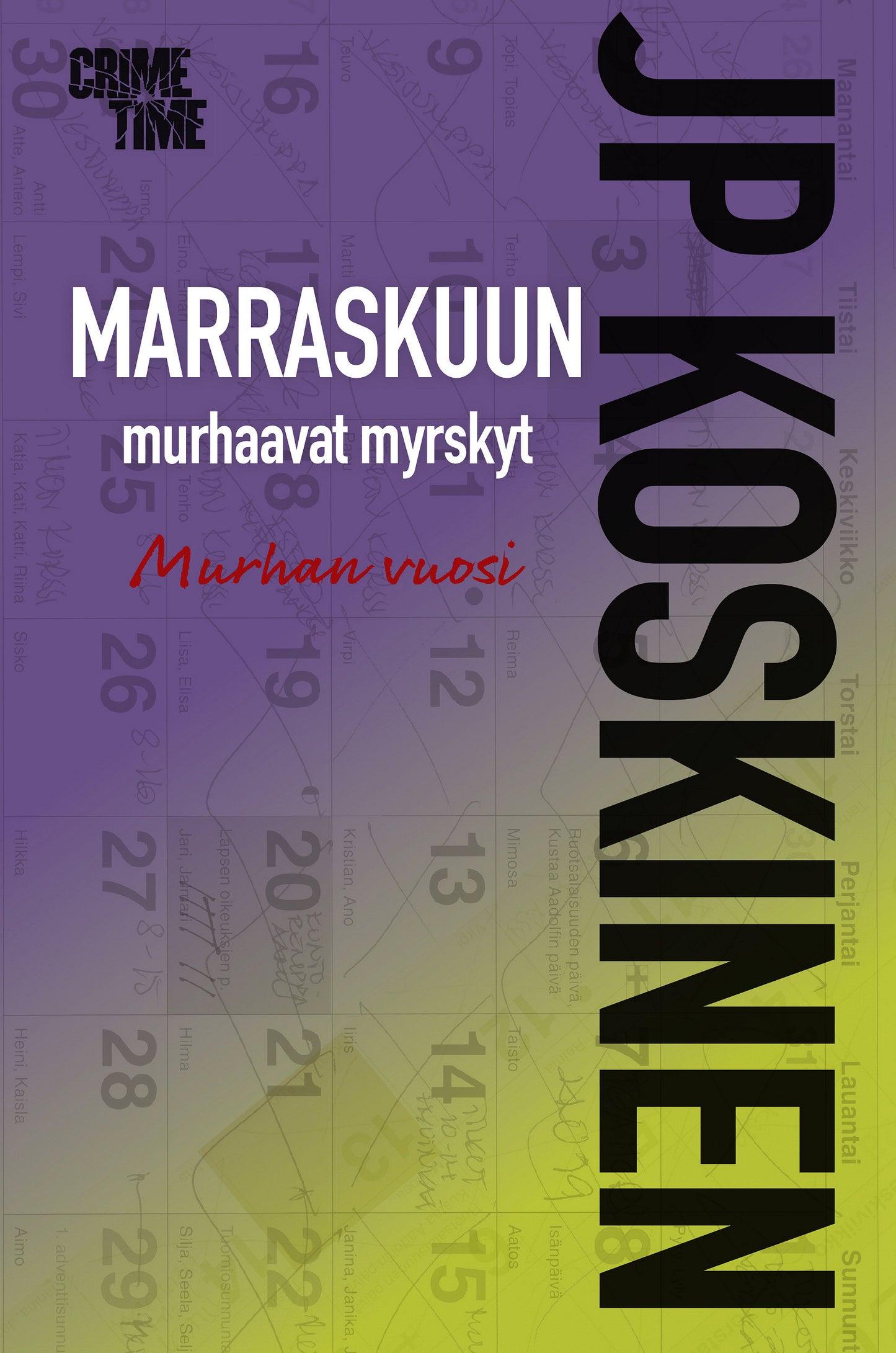 Marraskuun murhaavat myrskyt – E-bok