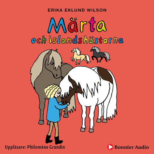 Märta och islandshästarna – Ljudbok