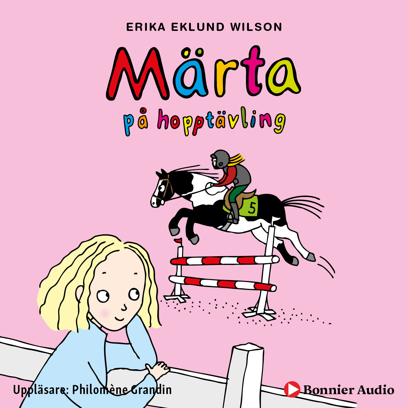 Märta på hopptävling – Ljudbok