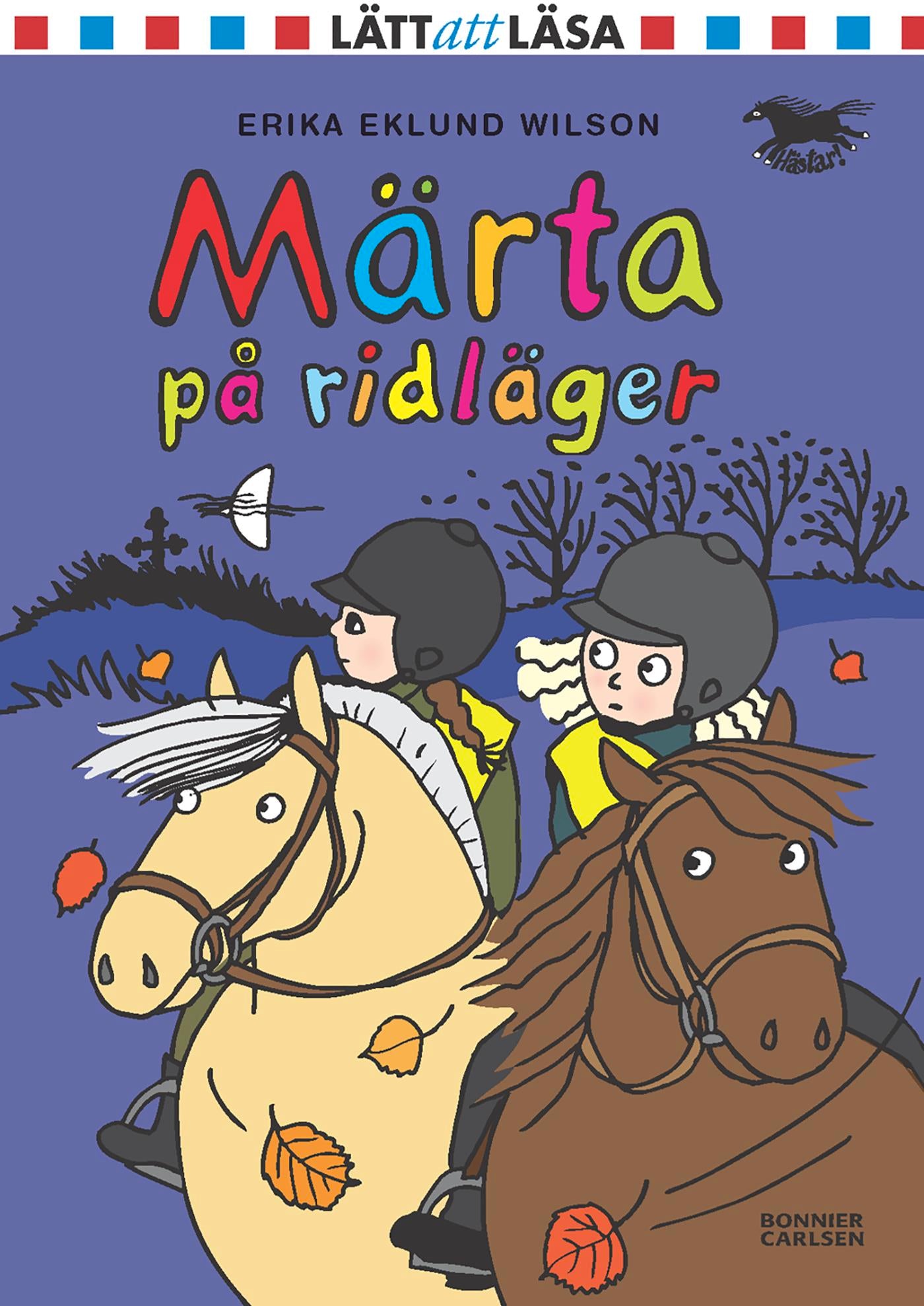 Märta på ridläger – E-bok