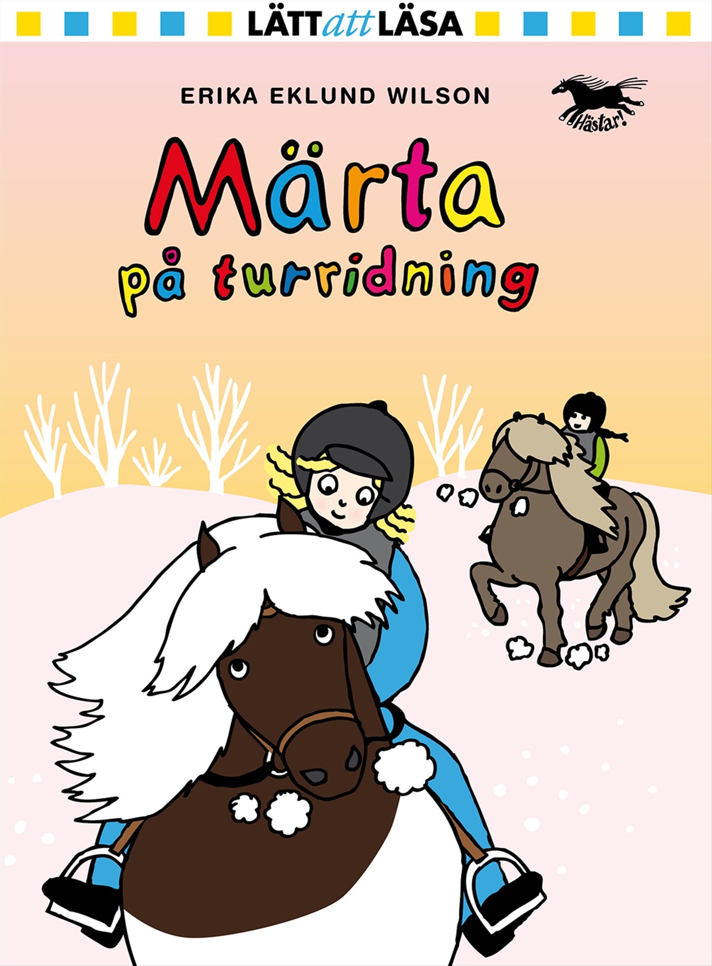 Märta på turridning – E-bok