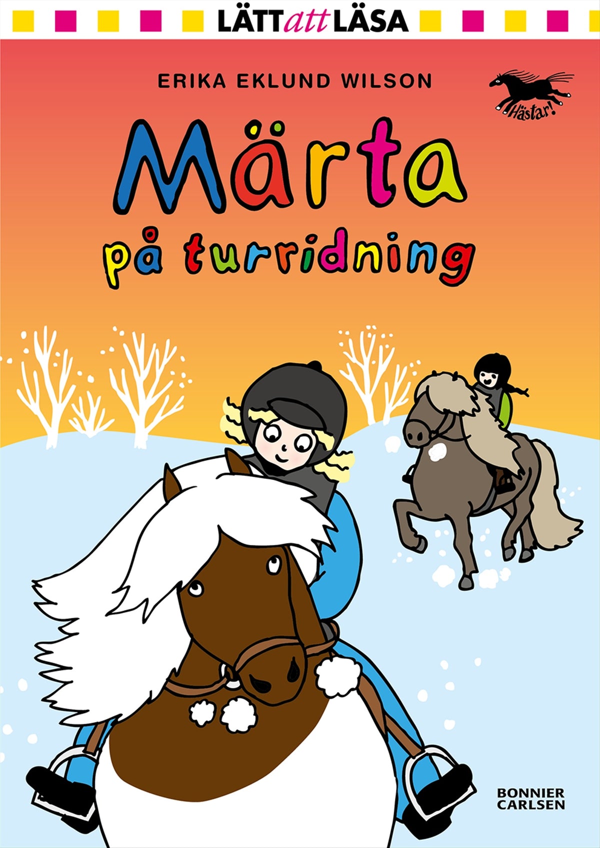 Märta på turridning – E-bok