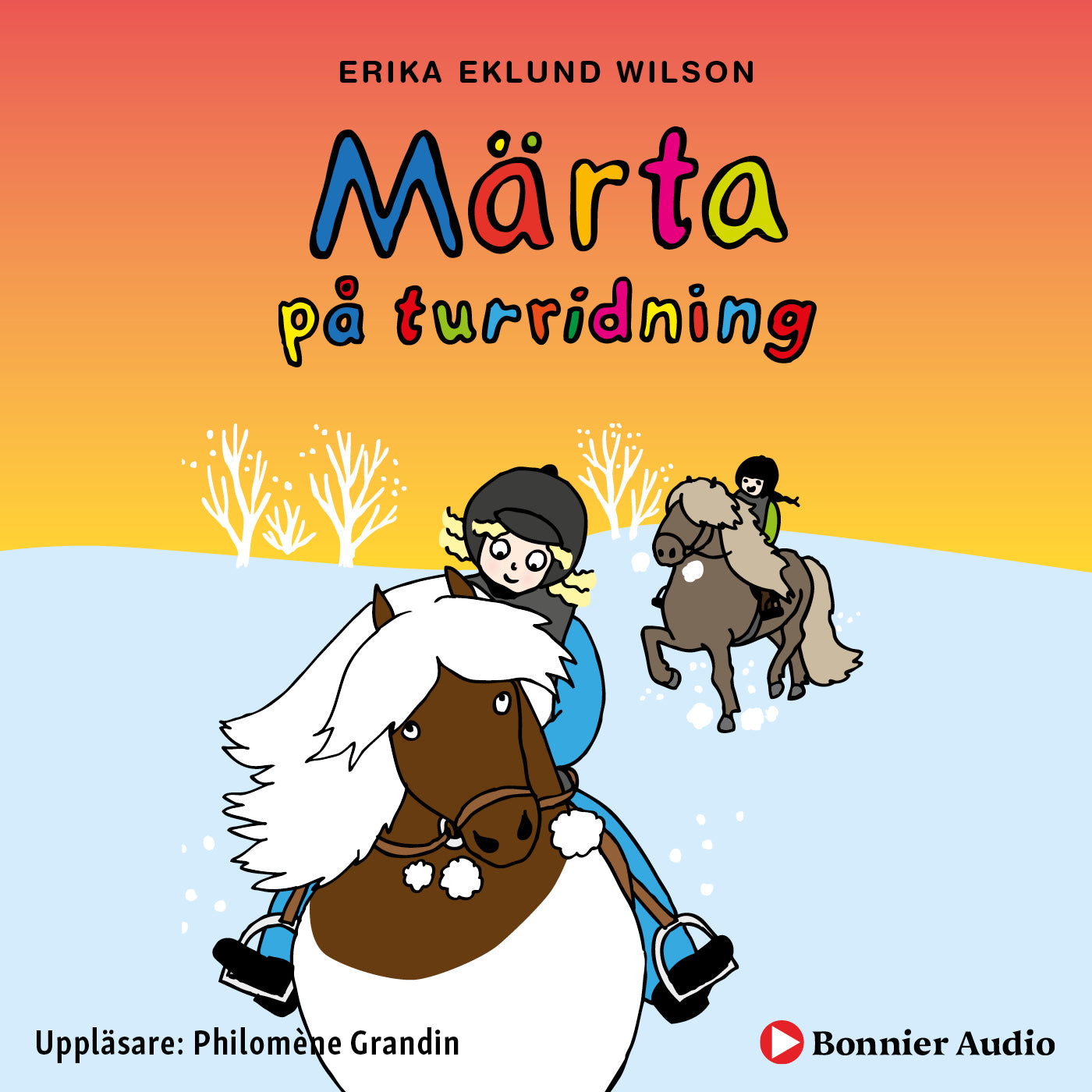 Märta på turridning – Ljudbok