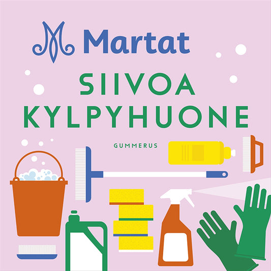 Martat - Siivoa kylpyhuone – Ljudbok